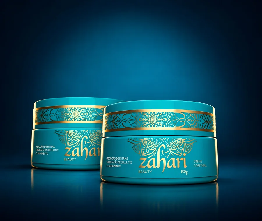 Zahari, kit com 2 potes